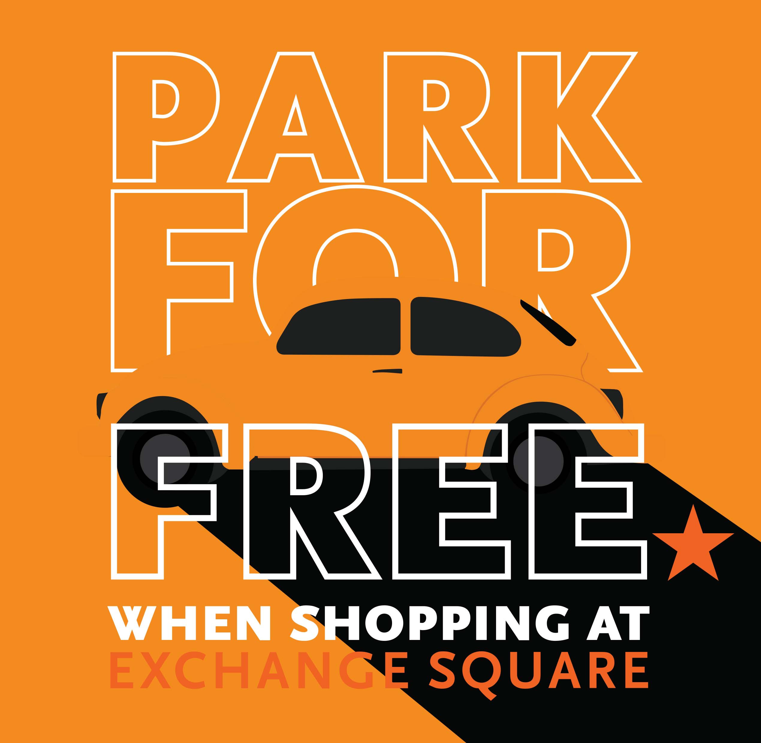 Free Parking Promotion Exchange Square Shopping Mall