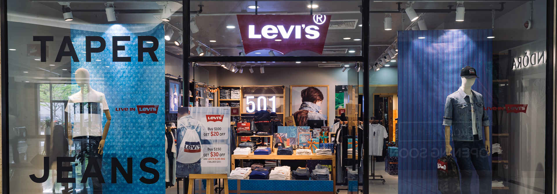 Levis Shop - Exchange Square Shopping Mall